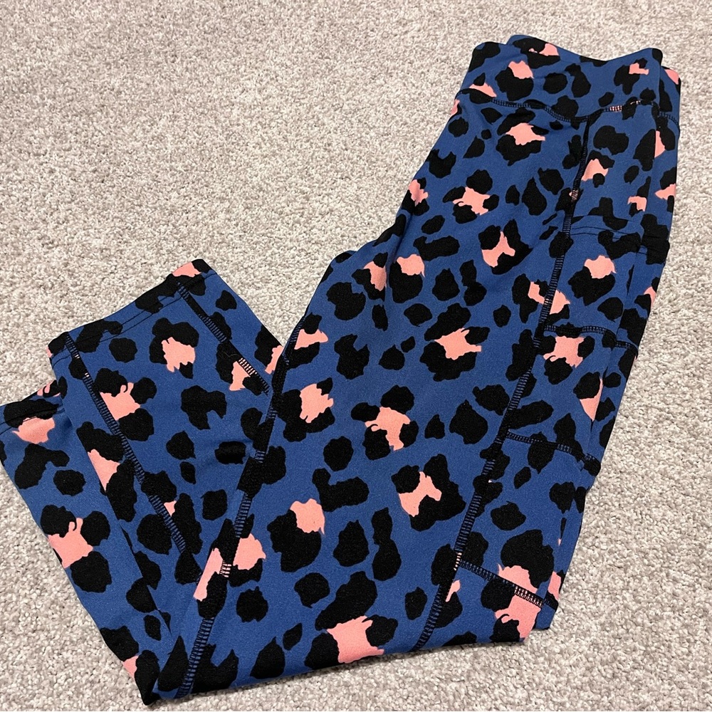 Medium leopard Pop fit leggings